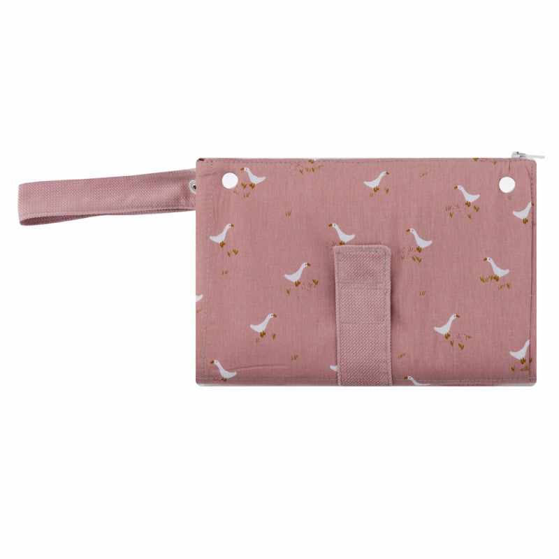 Matelas à langer de voyage Pocket Go Rose