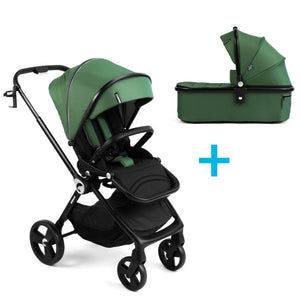 Lit bébé complet avec poussette 2 en 1 Isbjiorn Vert - 5