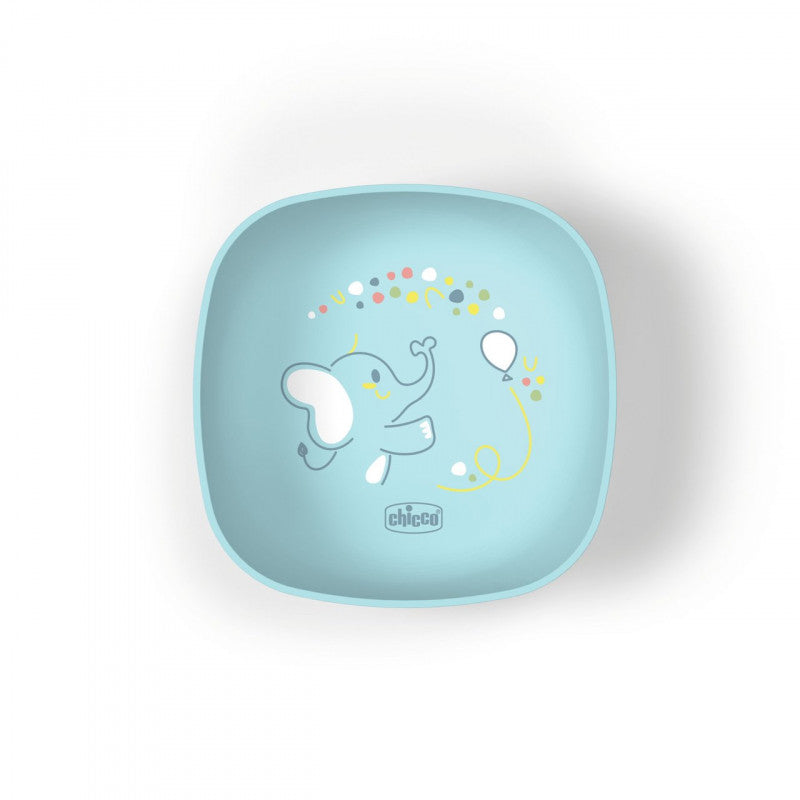 Bol bleu clair avec couvercle Chicco 6 mois et plus