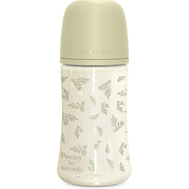 Biberon Suavinex Poetry 270 ml vert