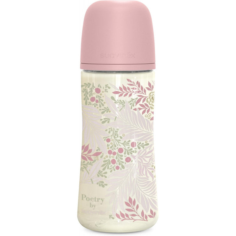 Biberon Suavinex Poetry 360 ml rose