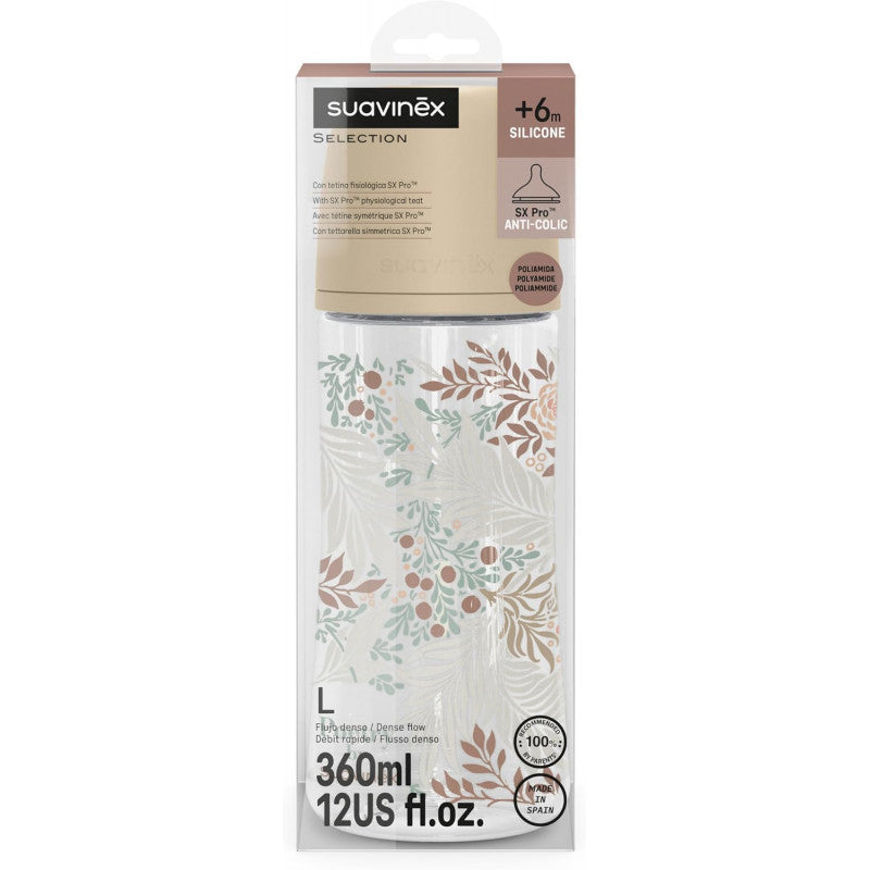Biberon Suavinex Poetry 360 ml neutre