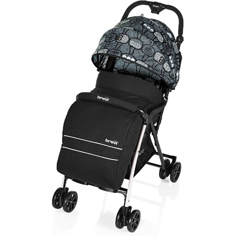 Brevi Winter Footmuff Black for Mini Large stroller