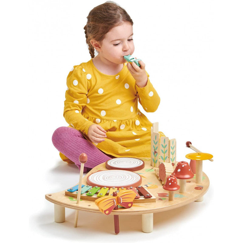 Table musicale à percussion en bois Tender Leaf