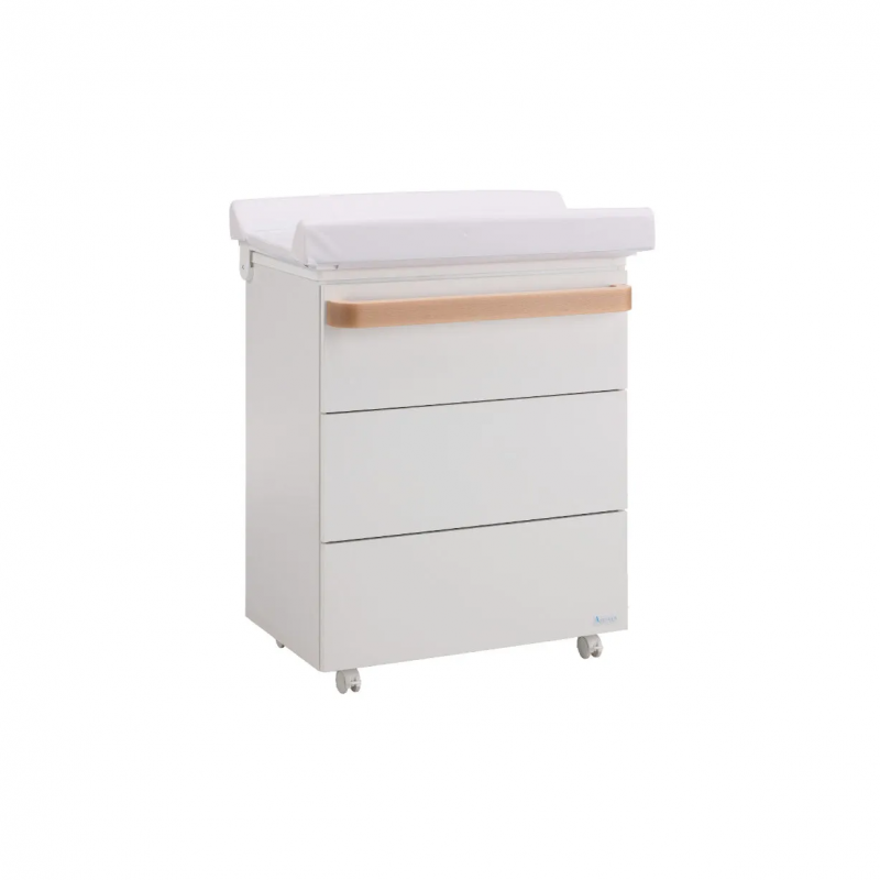 Commodes à langer Azzurra Design Glam - Bianco Naturale