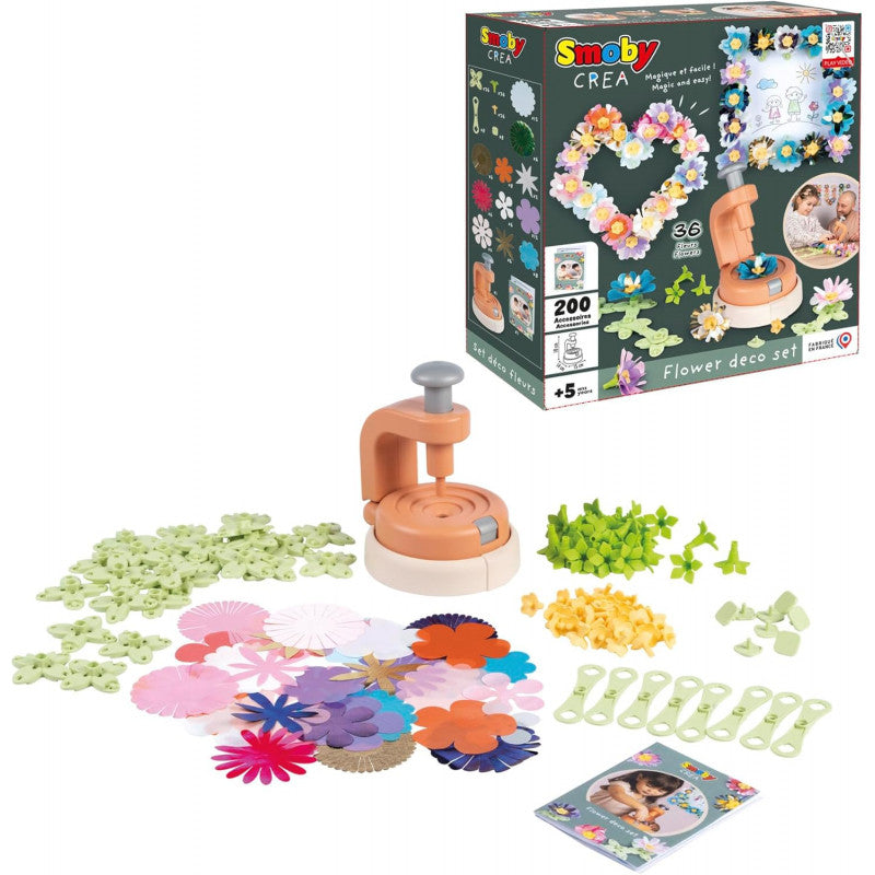 Smoby - Ensemble de décoration Marché aux Fleurs