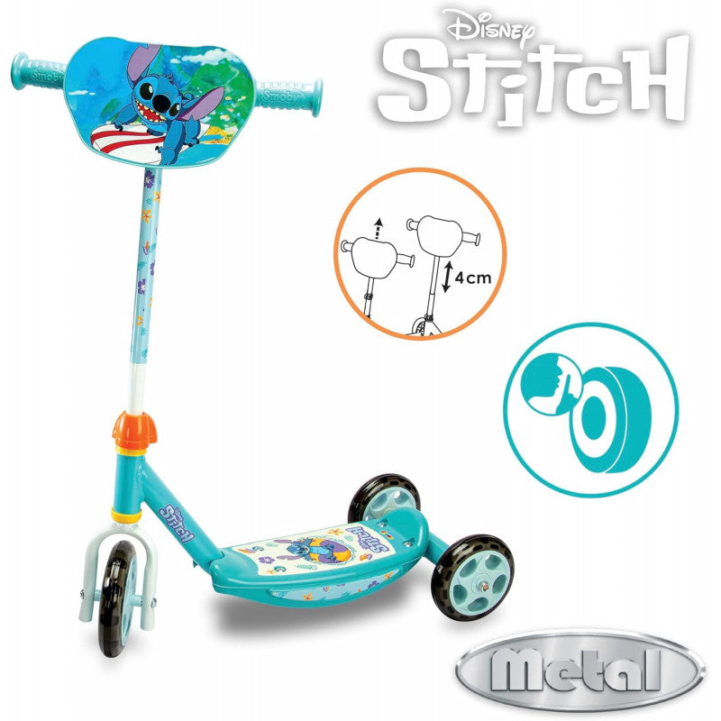 Trottinette Smoby - Stitch à 3 roues
