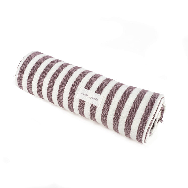 Mousseline Pasito a Pasito Cherry Striscie