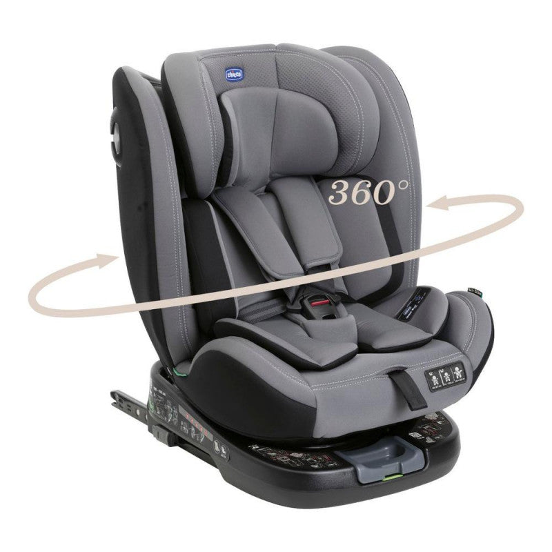 Sièges auto pour bébés Chicco Unico Evo Grey Black