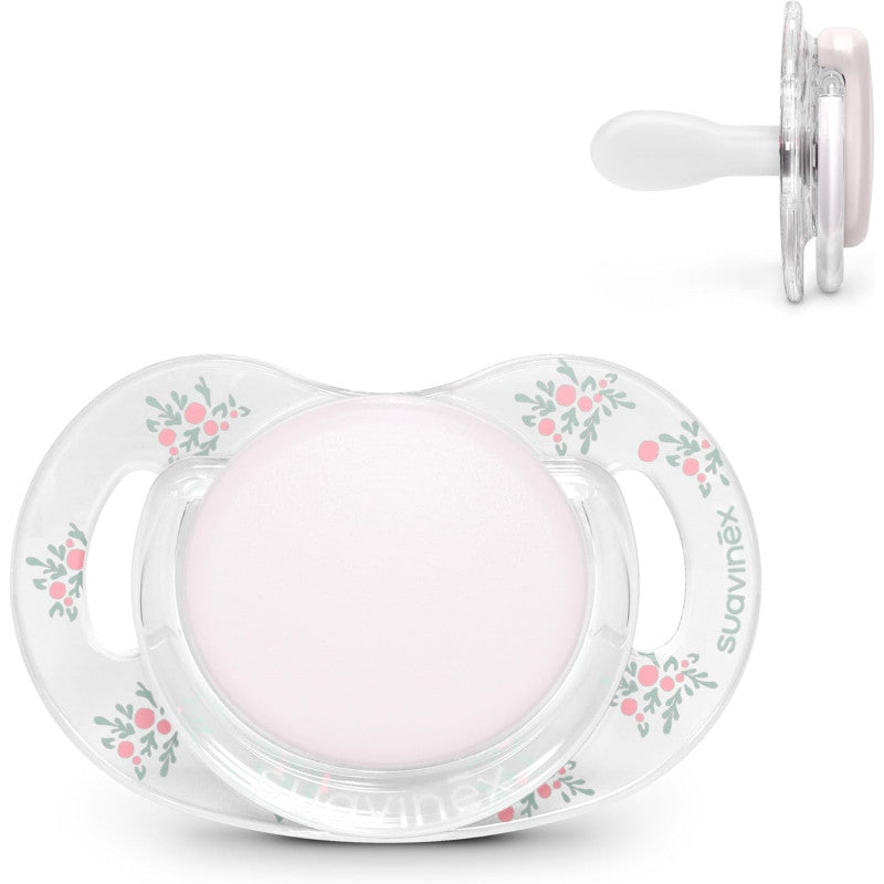 Suavinex Poetry Suvite pour bébés de 0 à 6 mois, rose