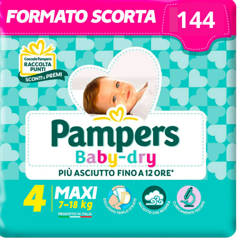 Pampers Baby Dry Economy Pack - Size 4