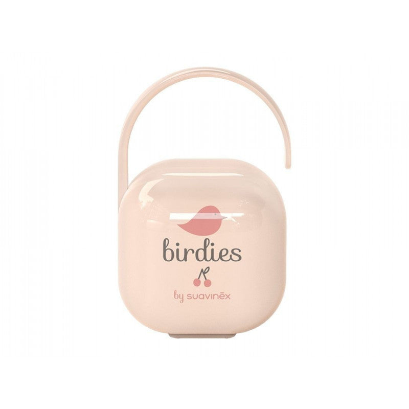 Boîte porte-tétines Suavinex Birdies rose