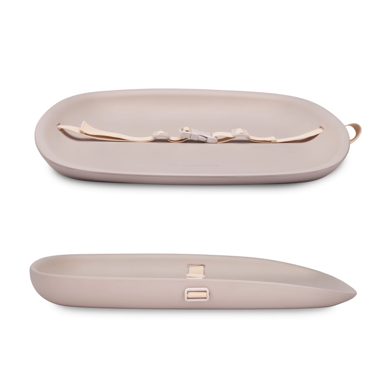 Matelas à langer en mousse rose Rengjor