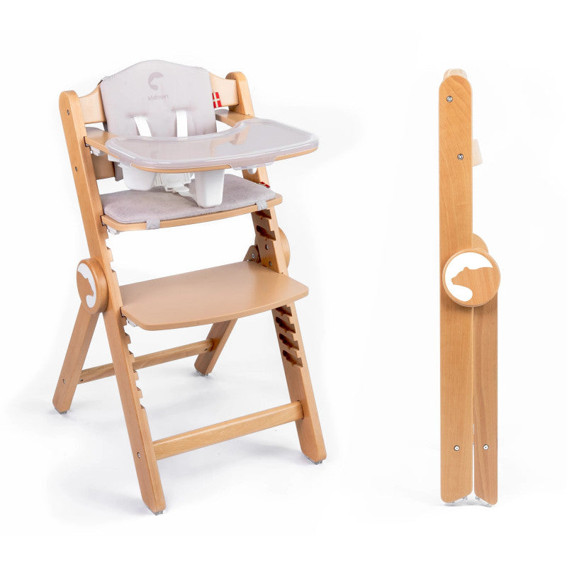 Chaises hautes Kidnort Drommer Grigio