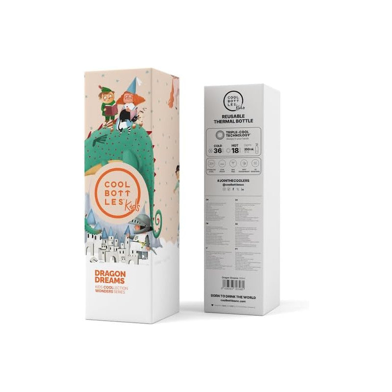 Cool Bottles - Bouteille d isotherme Dragon Dreams 350 ml