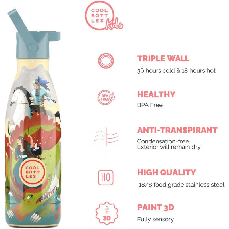 copy of Bouteilles isothermes Cool Bottles - Bouteille d' isotherme pour enfants 350 ml