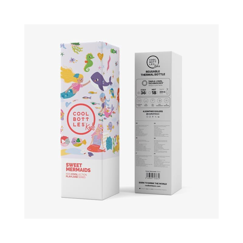 copy of Bouteilles isothermes Cool Bottles - Série Playland 350 ml