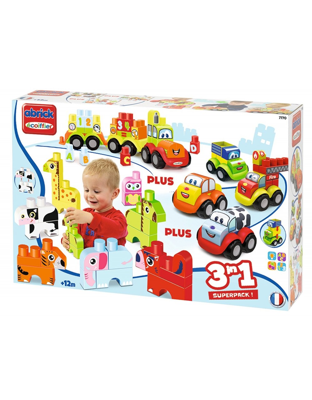 Abrick 3-in-1 Construction Set