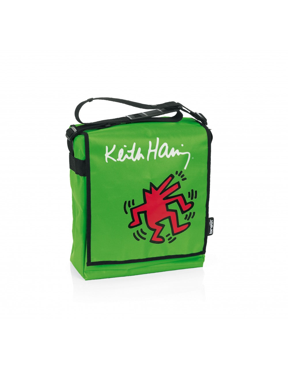 Green Keith Haring Briefcase