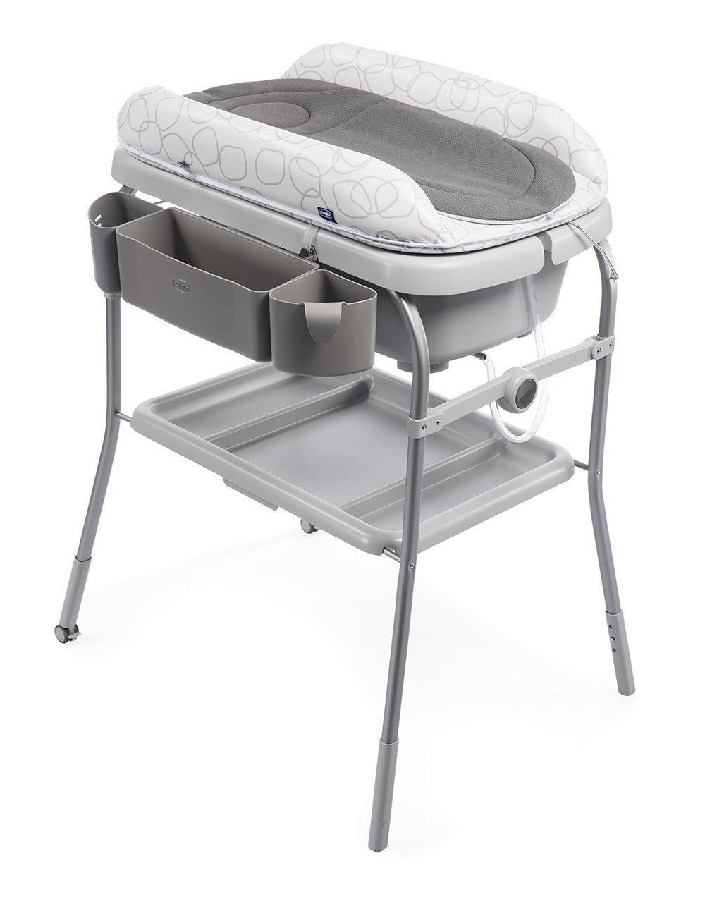 Chicco Cuddle & Bubble Changing Table Cool Grey