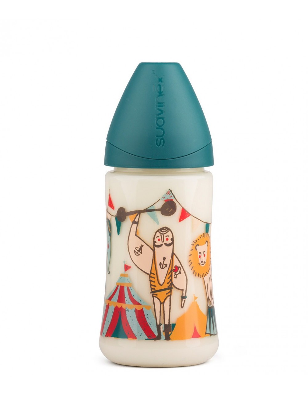 Suavinex Cirque 270 ml Baby Bottle - Silicone