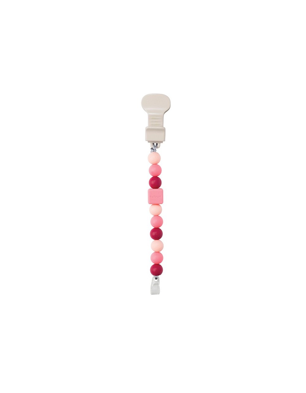 Pacifier Holder Nattou Pink