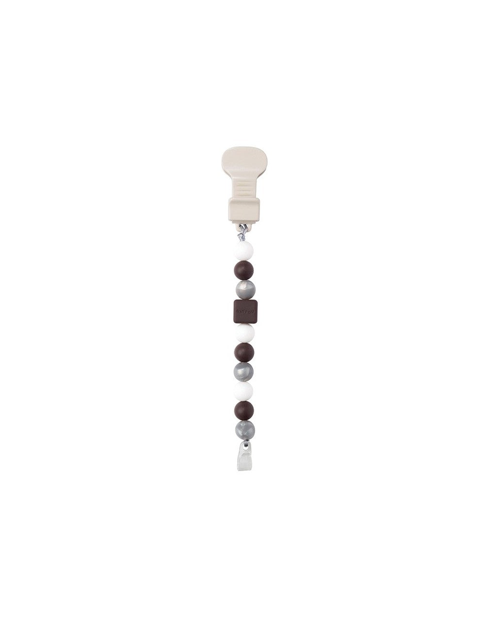 Nattou Grey Pacifier Holder