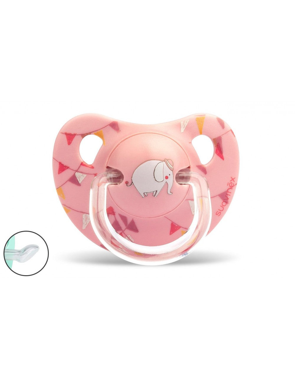 Soother Cirque 6-18 m Pink Sil