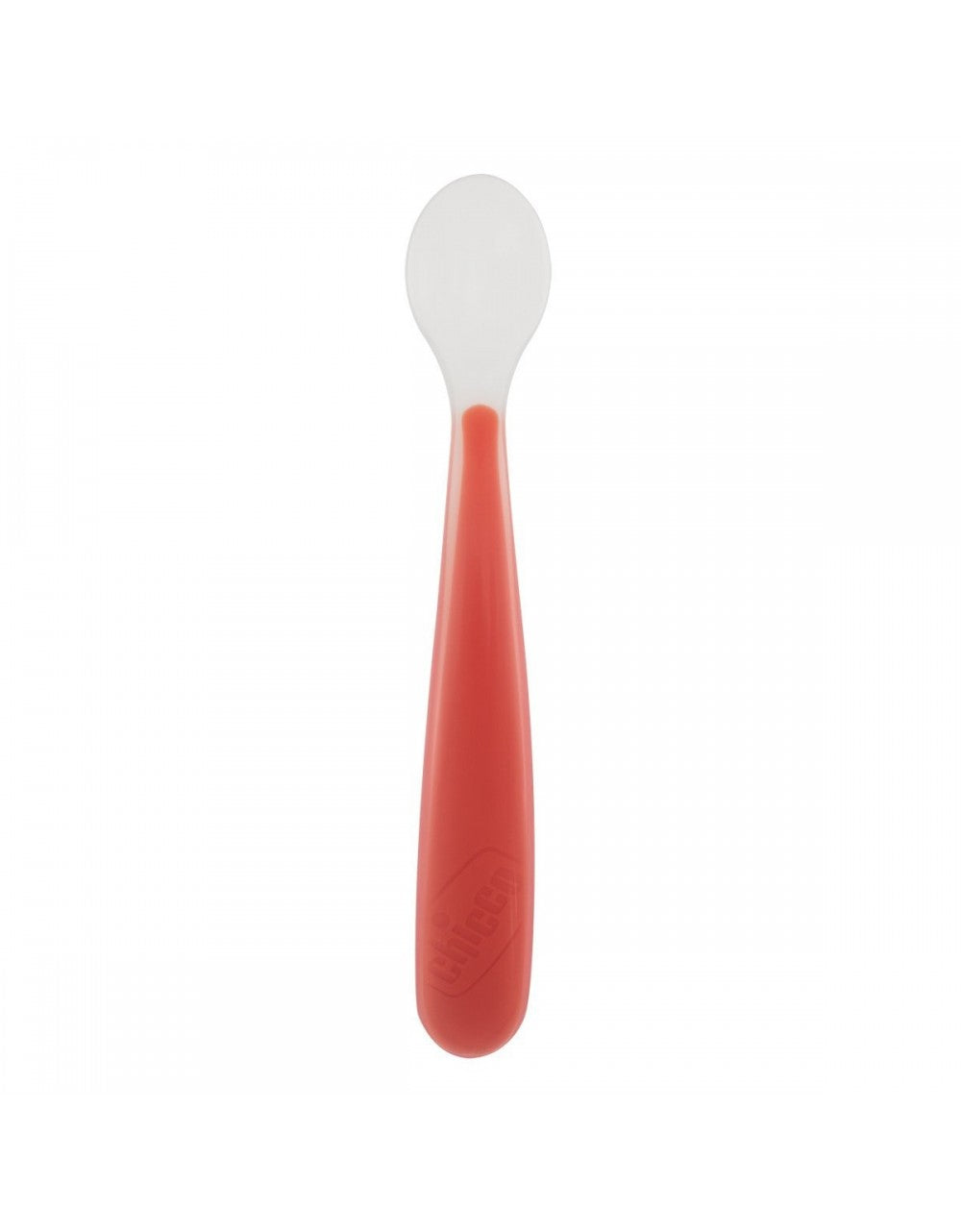 Chicco Orange Silicone Spoon