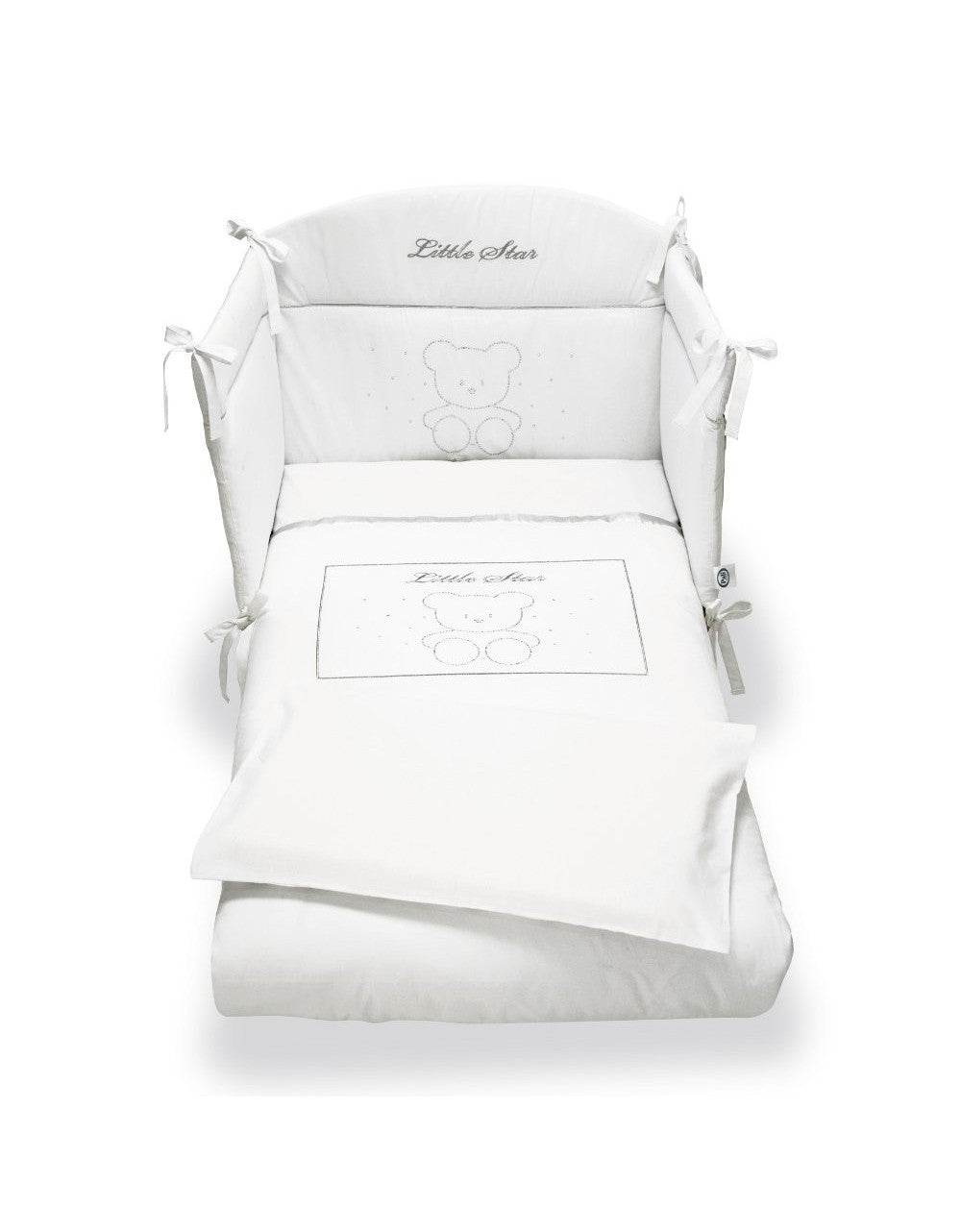 Little Star White PALI Removable Duvet Set