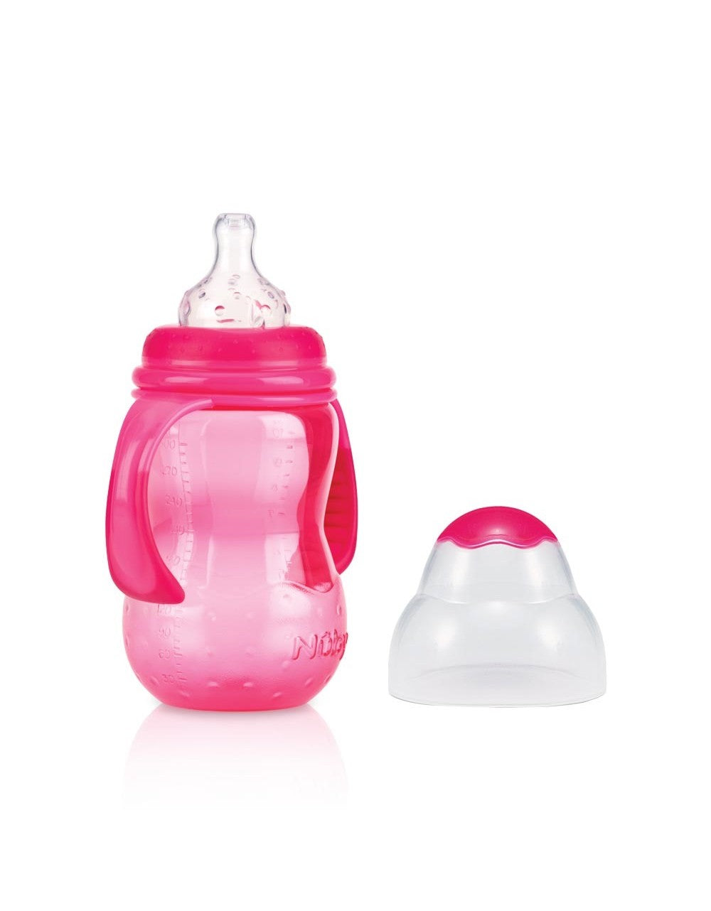 Pink Educational Baby Bottle