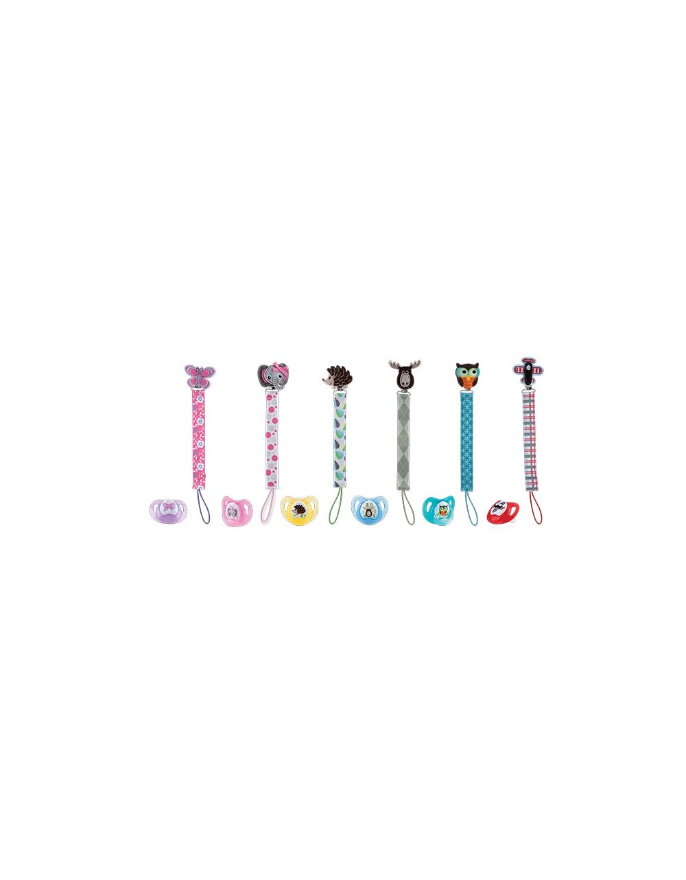Comfort Pacifier with Pacifier Holder Chain