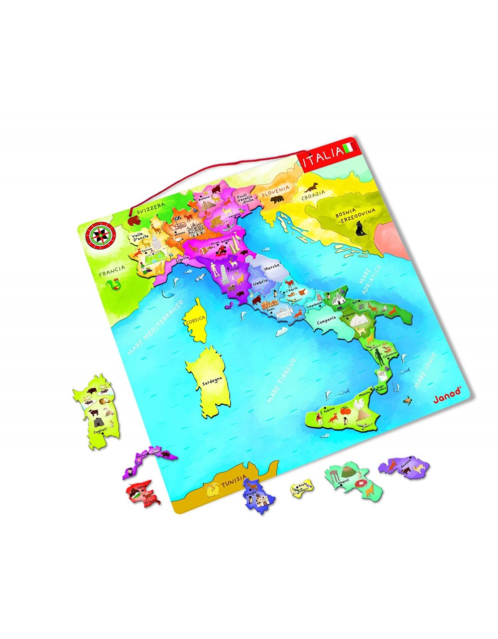 Magnetic Map Italy