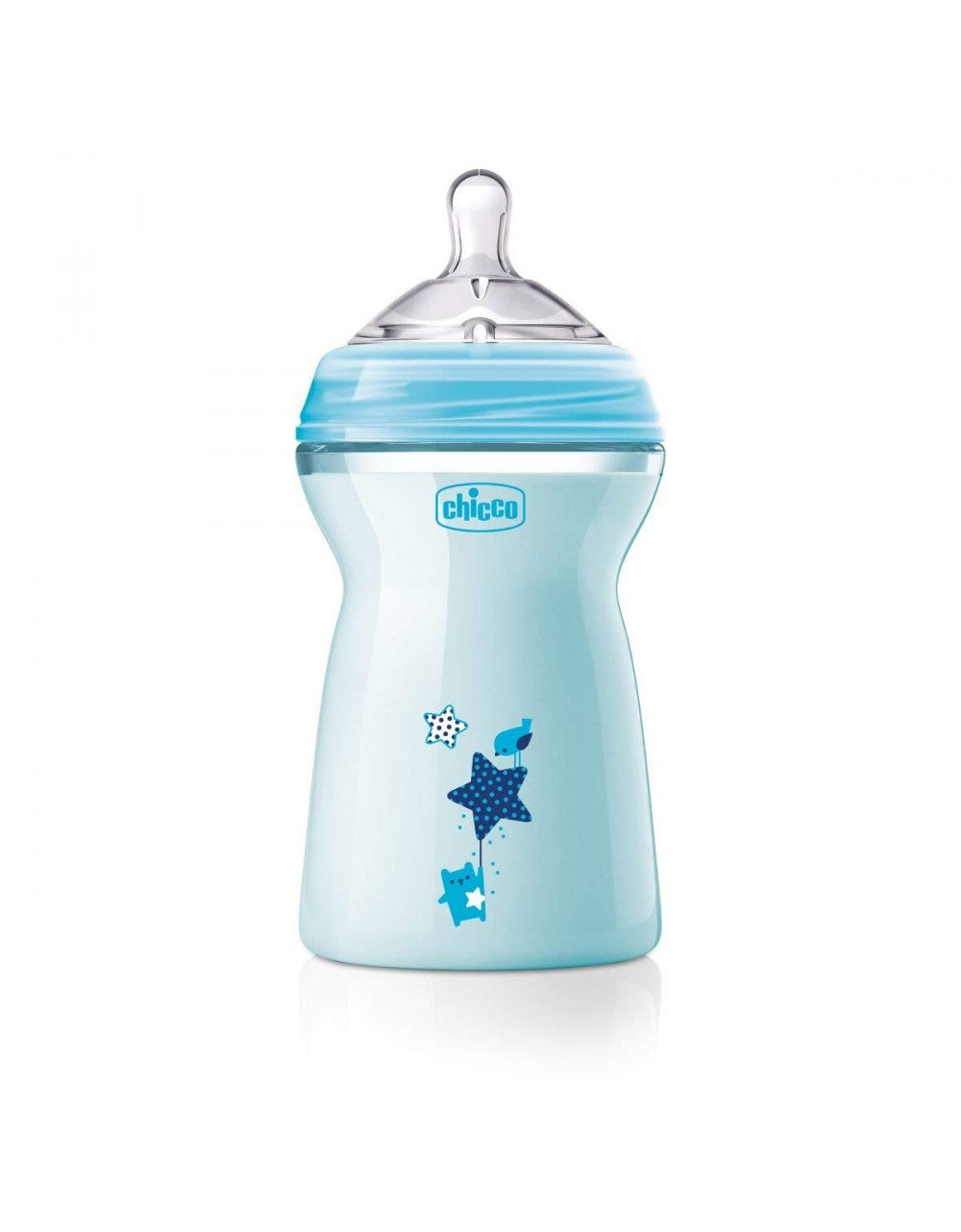Chicco NaturalFeeling 330ml blue feeding bottle