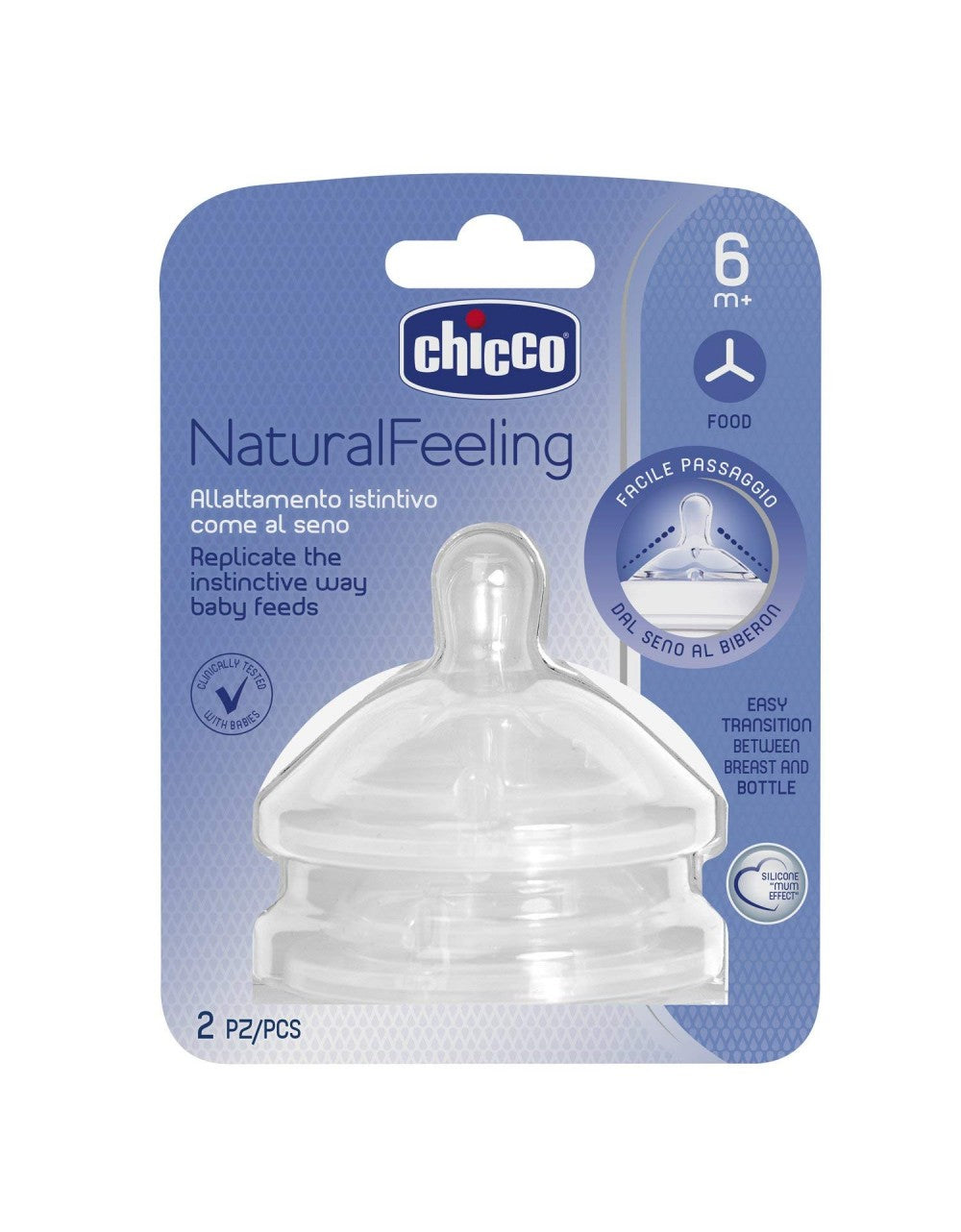 Chicco Naturalfeeling Teat 6m+
