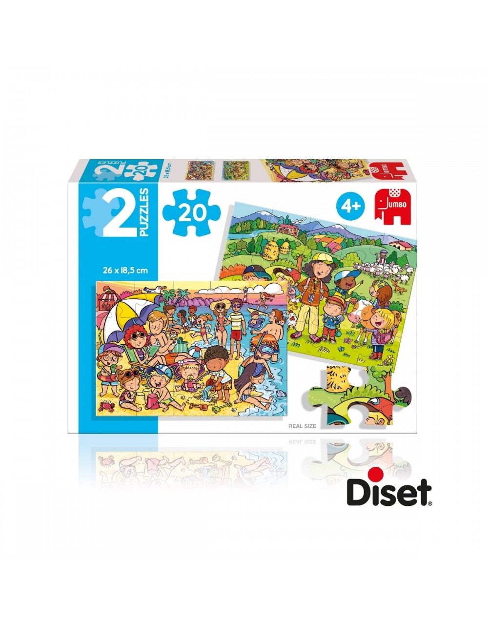 Diset Children's Puzzle - Vacation