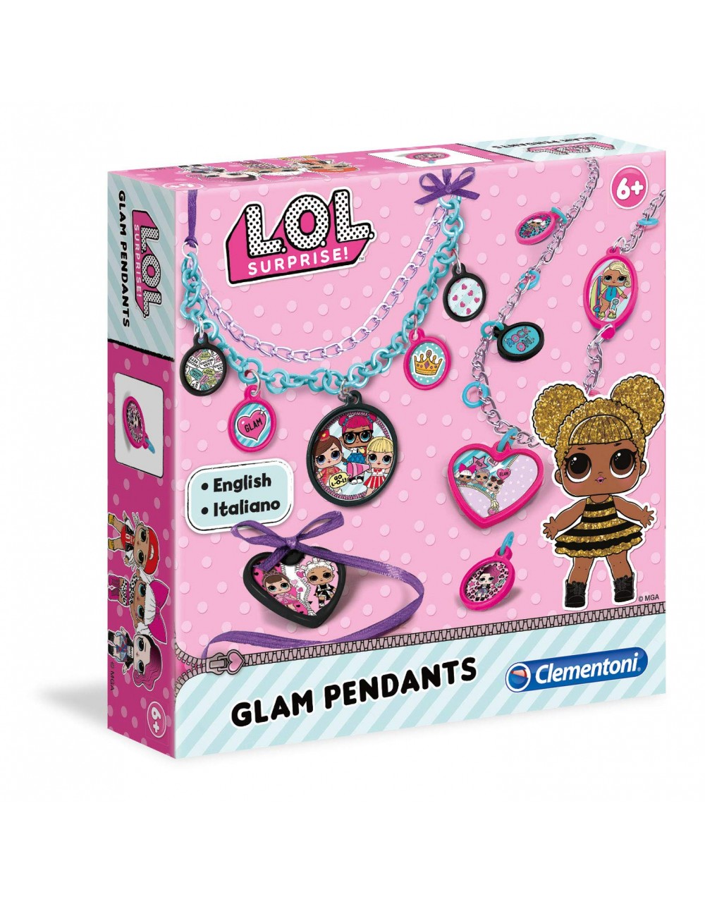 Create LOL Surprise Necklaces - Clementoni