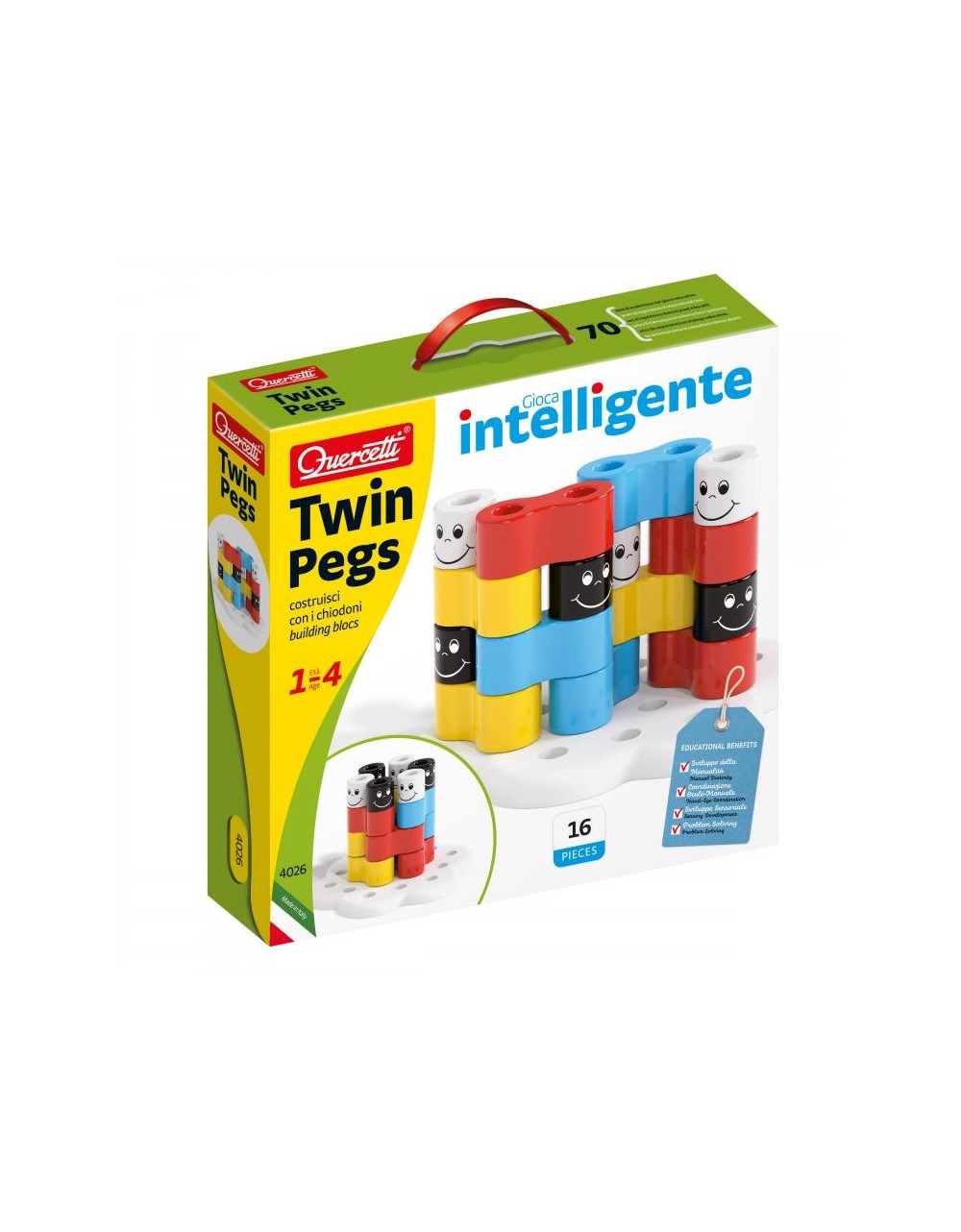Quercetti - Twin Pegs
