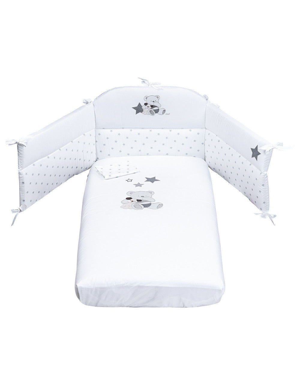 Valdo White Duvet Set