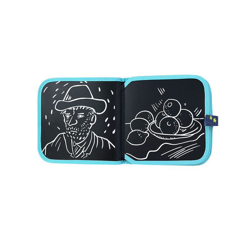 Van Gogh Reusable Coloring Book