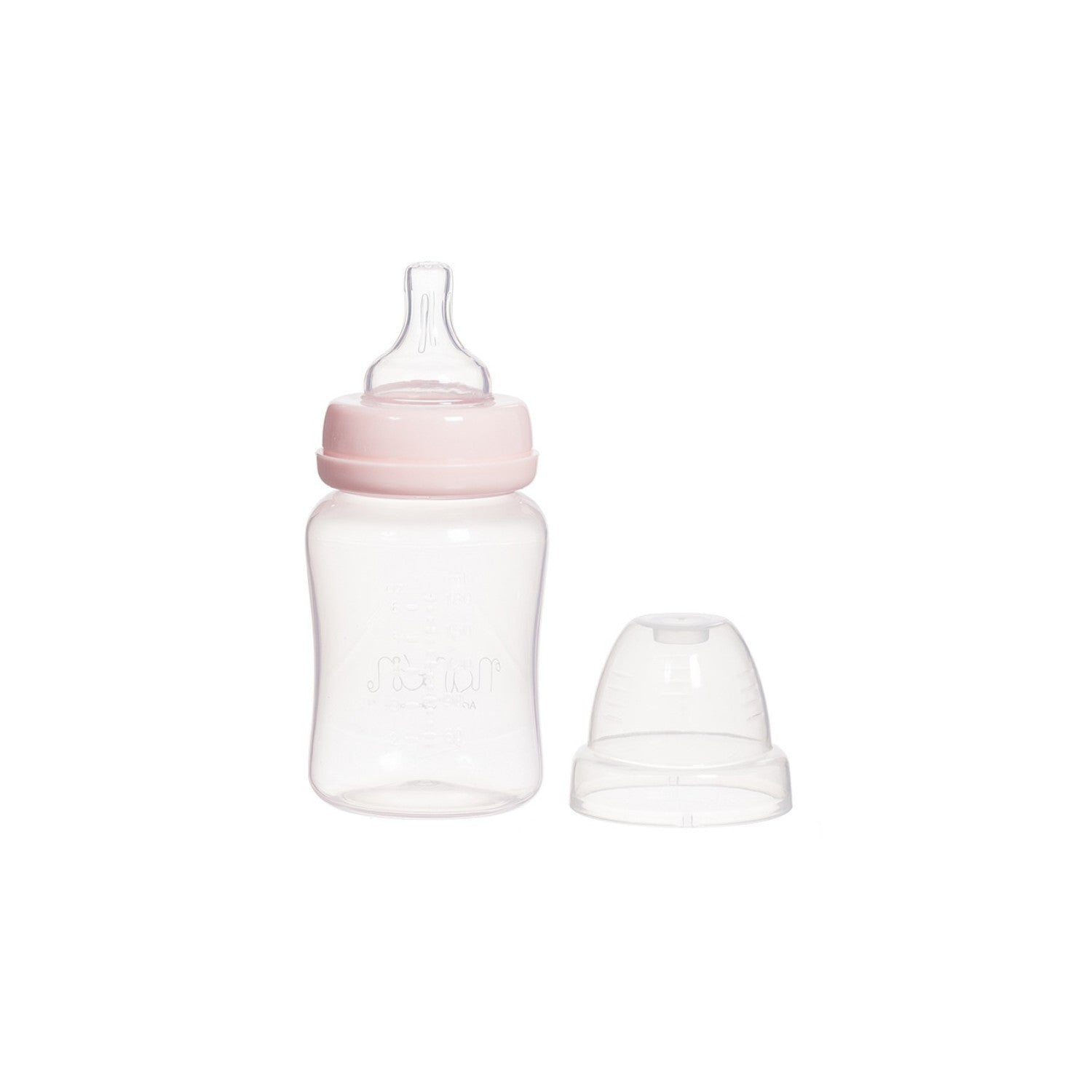 Nanan Pink Feeding Bottle - 180 ml