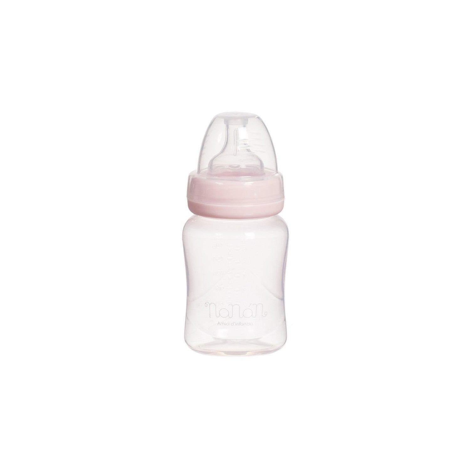 Nanan Pink Feeding Bottle - 180 ml