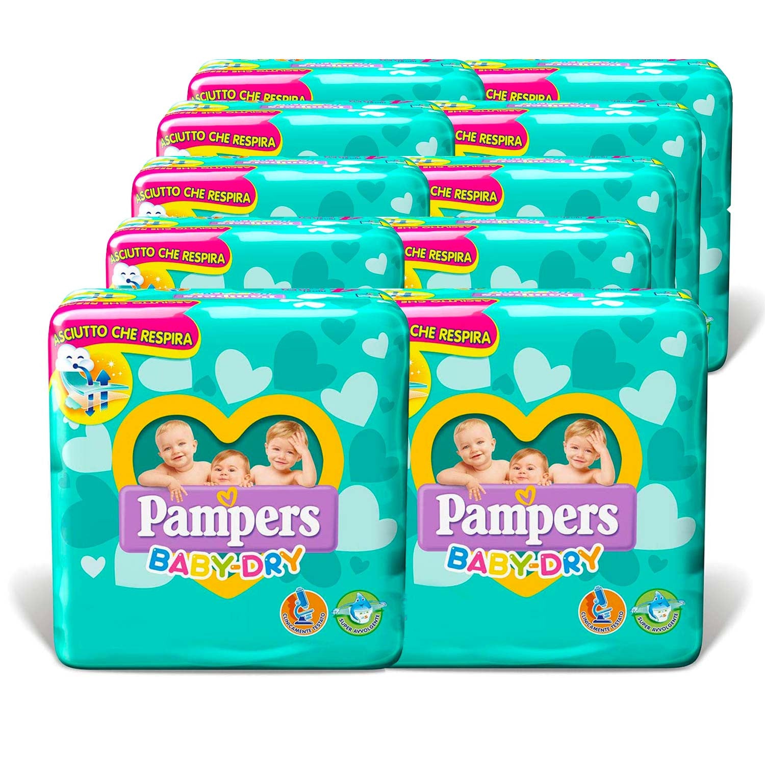 Pampers Baby Dry Diapers - Economy Pack