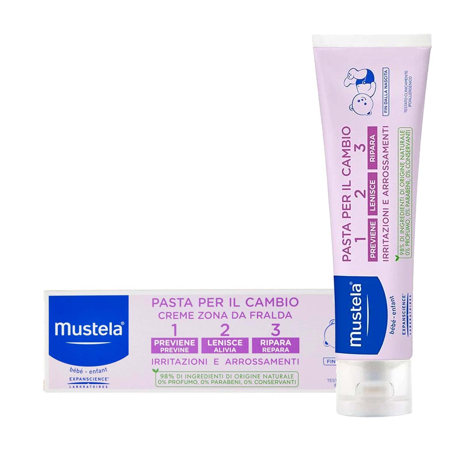 Mustela 1 2 3 Vitamin Barrier Cream - Economy Size