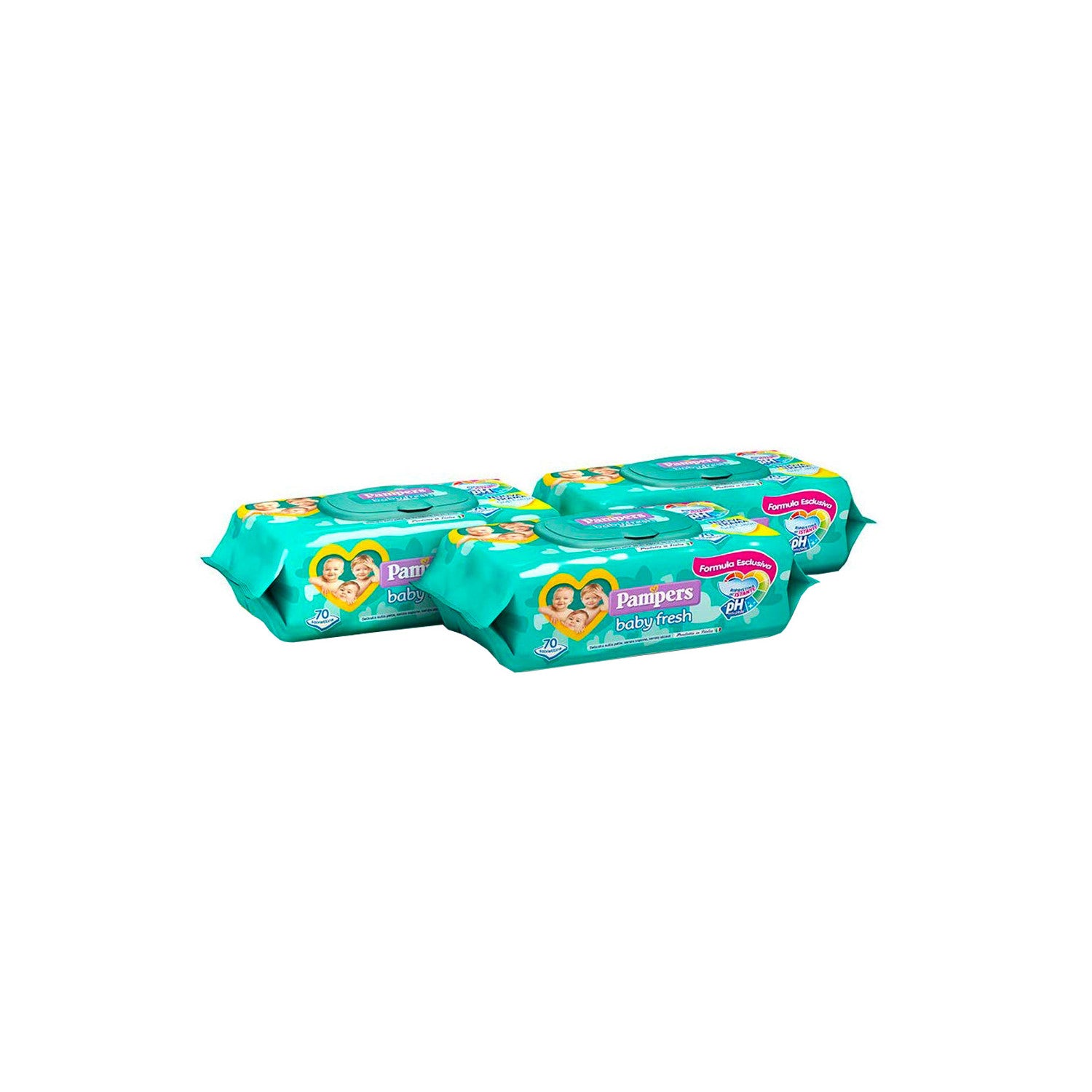 Pack of 3 Pampers Baby Fresh Wipes