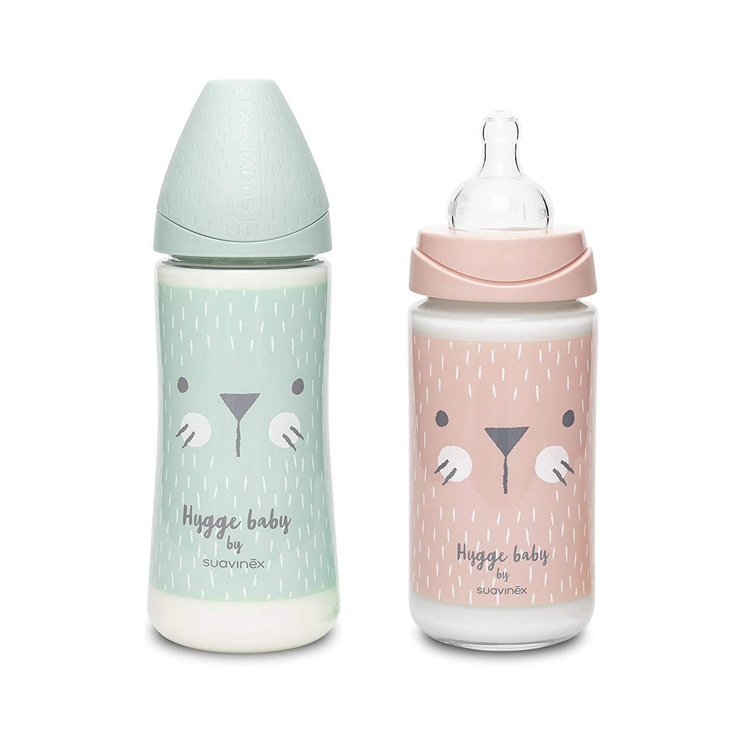 Hygge Baby Suavinex Feeding Bottle - 3 Positions 240 ml