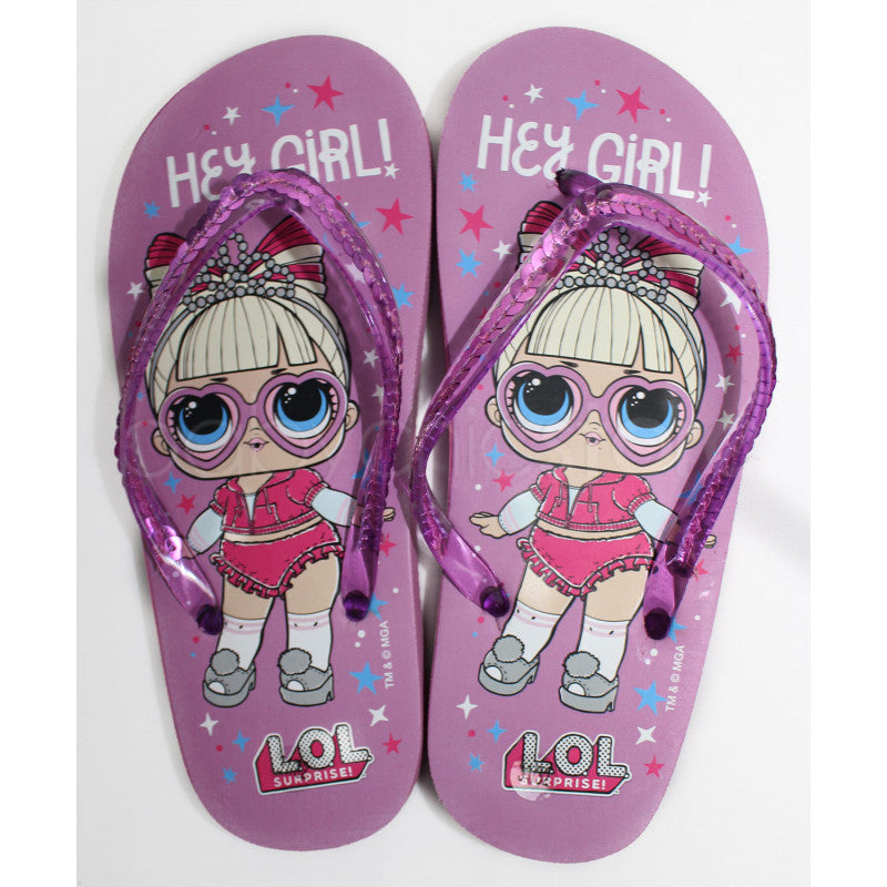 LOL Flip Flops - Size 33/34