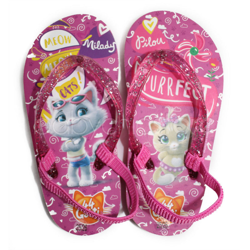44 Cats Flip-flops for Girls - 27/28