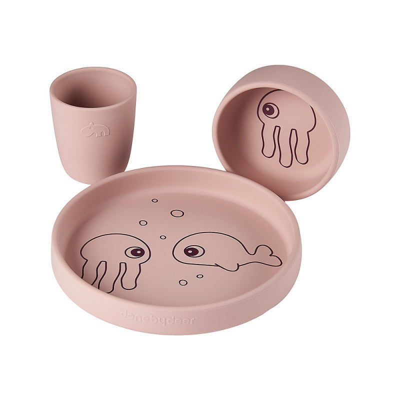 Silicone Weaning Set - Sea Friends