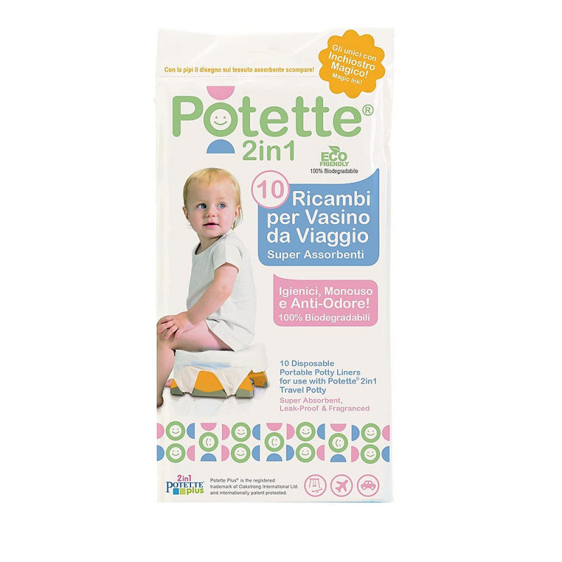 Potette 2-in-1 Potty Liners 10-Count